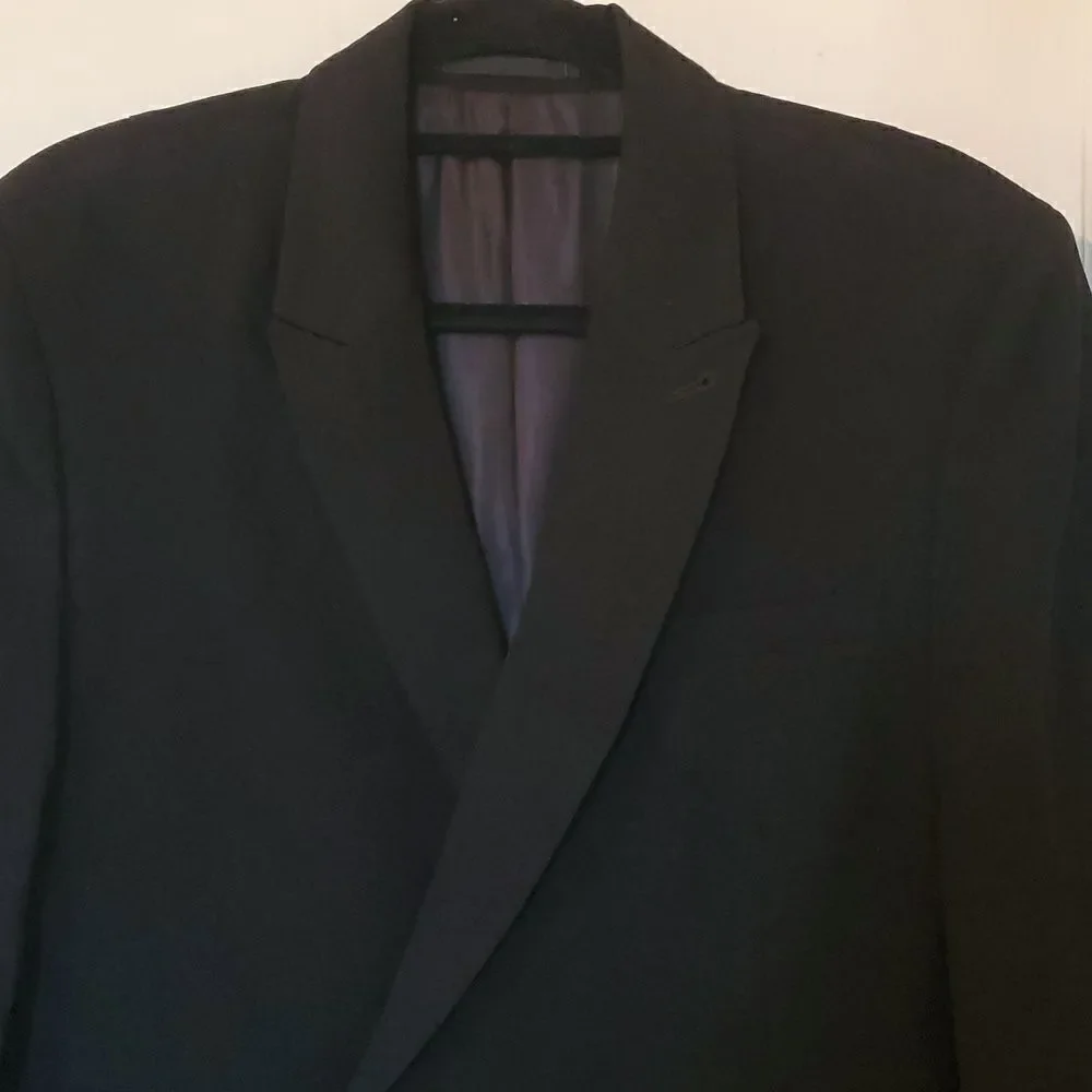 AllSaints Expire Black Men's Blazer Size 38 NWT